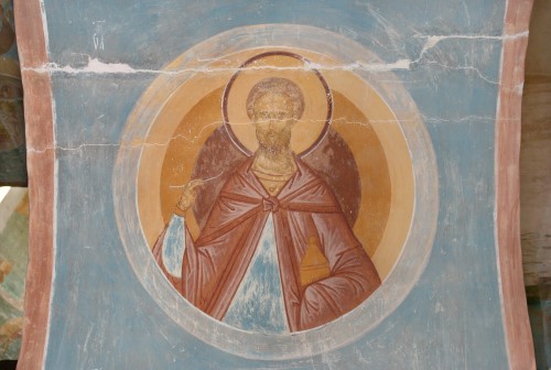 Св. Дамиан (в медальоне) 